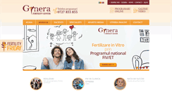 Desktop Screenshot of gynera.ro