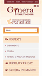 Mobile Screenshot of gynera.ro